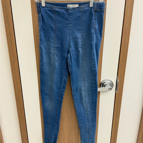 Free People Denim - Free People Blue Stretchy Women's Jeggings